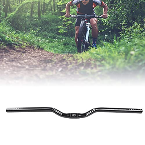 Mutuer Manillar de Bicicleta de montaña Plano/Vertical, Manillar clásico clásico FMF de aleación de Aluminio para Bicicleta de Carretera de montaña