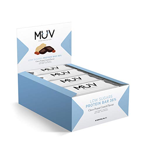 MUV - Low Sugar Protein Bar Choco Peanut Crunch Flavour 12 x 30 g