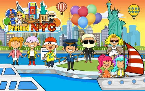 My Pretend New York City - Big Apple Friends Big City Playhouse FREE