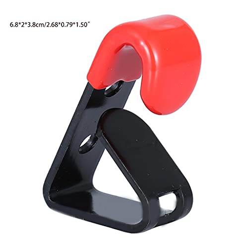 MYBOON Soporte de Metal montado en la Pared para automoción Llanta de Coche de Carreras Soporte de Gancho para Cubo de Rueda Soporte de exhibición Colgante para Tienda Antióxido Durable Rojo