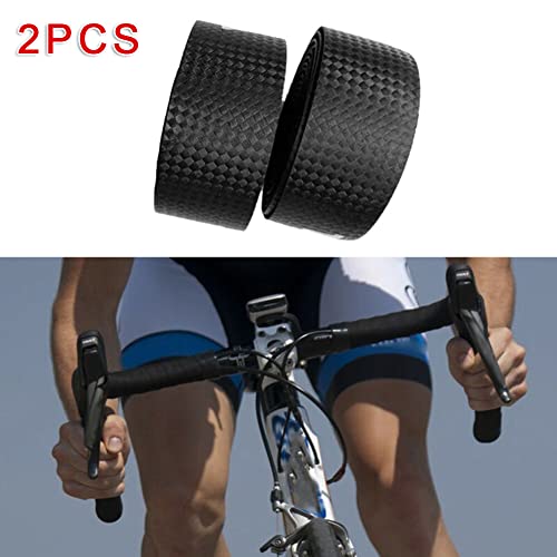 NA 2 rollos EVA Road Bike manillar cinta, cinta de ciclo para bicicleta de carretera, bicicletas de montaña, BMX, piel sintética, antideslizante, cinta para manillar