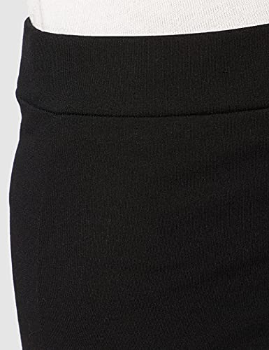 NA-KD Side Slit Jersey Pants Pantalones Informales, Negro, XS para Mujer