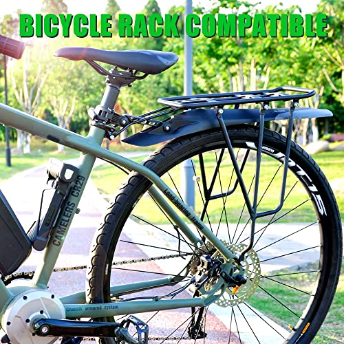 NA Mudguard - Juego de guardabarros ajustables para bicicleta eléctrica de 24 a 29 pulgadas