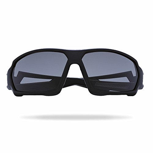 NAKED Optics Sports Sunglasses (Fullframe Black/Lens Black)