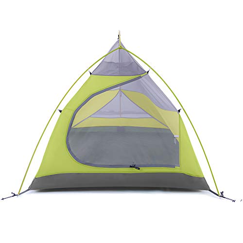 Naturehike Tienda de campaña Cloud Up 2 Persona Tienda de Trekking Ultraligero Impermeable(20D Verde Claro)