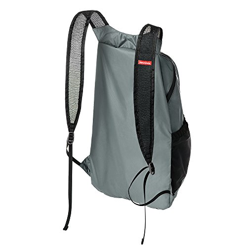 Naturehike Ultraligera Mochila Plegable 18L Pequeña Mochila de Senderismo para Mujeres Hombres Impermeable Mochila para Escalar Camping Ciclismo Bicicleta de Viaje de Negocios (Gris)