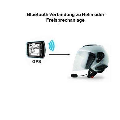 Navegador GPS de 5 pulgadas Navi Drive-M para moto y coche. Impermeable. Alarma de radares, actualización gratuita de mapa. Bluetooth, también se puede utilizar para acampadas y camiones.