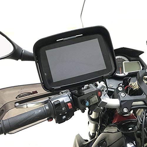 Navegador GPS de 5 pulgadas Navi Drive-M para moto y coche. Impermeable. Alarma de radares, actualización gratuita de mapa. Bluetooth, también se puede utilizar para acampadas y camiones.