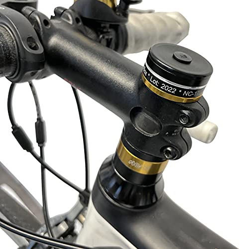 NC-17 4112 Connect AirBox Mount | Soporte antirrobo para Bicicleta para Apple AirTag | Solo para Bicicletas con Auriculares A, Color Negro, tamaño Universal
