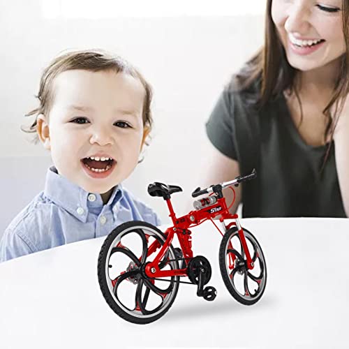 Nedyet Finger Bike Dirt Bike – Mini bicicleta de juguete – Genial pedagógica de Mountain Dirt Bike Vehículo juguete de cumpleaños para niños, jóvenes, niñas y adultos