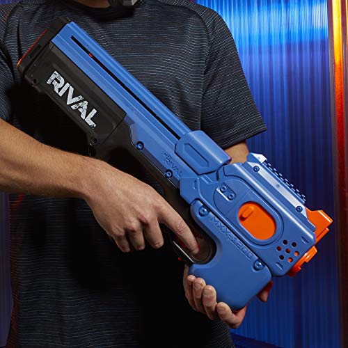 Nerf Rival Charger MXX-1200-Juego de Bolas de Espuma (1 Unidad), Color Azul (Hasbro E8449FR0)