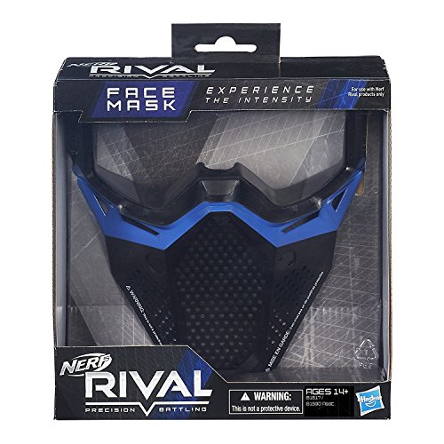 Nerf Rival - Máscara facial (azul)