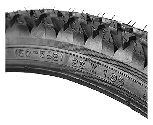 Neumático de bicicleta 26 2.125 Bicicleta de montaña de 26 pulgadas de 24 pulgadas 1.95 Cuentas de cordera de alambre Neumático de la bicicleta de montaña Neumático grande Pierda fuerte Grip (color: 2