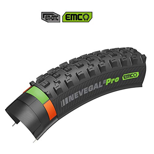 Neumático para Bicicleta - Nevegal 2 EMC DTC - 29x2,40 Pulgadas - Con Goma de Doble Banda Anti Pinchazos y Roturas - Con Compuesto EN-DTC, Carcasa Advanced Trail y Cinturón de K-Armor - Kenda