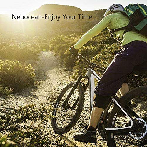 Neuocean Semi-métallique Vélo Plaquettes de Frein à Disque pour Shimano Deore XT XTR SLX