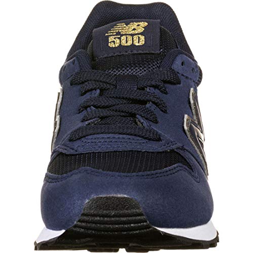 New Balance 500 Core, Zapatillas Mujer, Azul (Navy), 38 EU