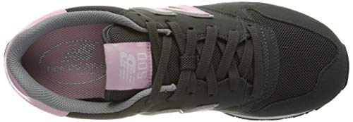 New Balance 500 Core, Zapatillas Mujer, Gris (Grey/Pink GSP), 37.5 EU