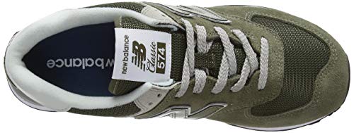 New Balance 574 Core, Zapatillas Hombre, Verde (Olive Night), 43 EU