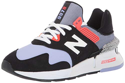 New Balance 997J Sport V1, Zapatillas Deportivas. Mujer, Amatista Negra Transparente, 39.5 EU