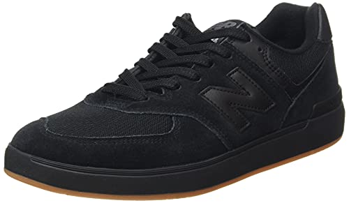 New Balance AM574V1, Zapatos de Skate Hombre, Black, 43 EU