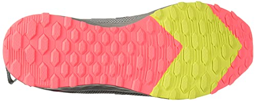 New Balance Arishi Trail V1 - Zapatillas para correr con cordones para niños, color gris, guayaba/Tidepool, 11 W US Little Kid