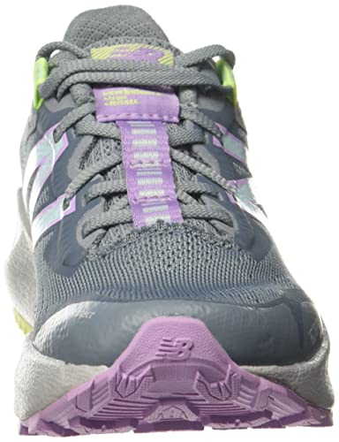 New Balance Dynasoft Nitrel V4 Dynasoft Nitrel V4 - Zapatillas para niña, Cyclone White Mint Dark Violet GLO, 11.5 Little Kid