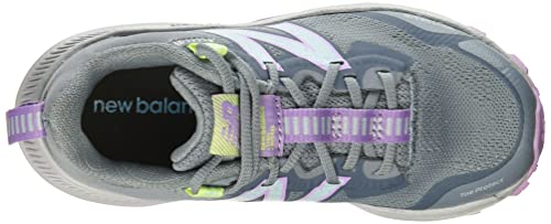 New Balance Dynasoft Nitrel V4 Dynasoft Nitrel V4 - Zapatillas para niña, Cyclone White Mint Dark Violet GLO, 11.5 Little Kid