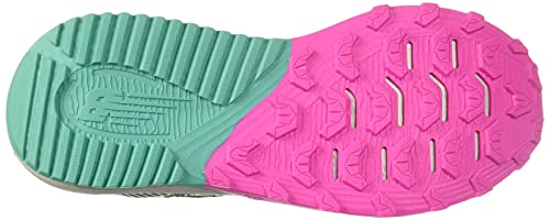New Balance Dynasoft Nitrel V4, Zapatillas para Correr Unisex niños, Gunmetal Atomic Yellow Fusion, 19 EU