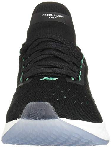 New Balance Fresh Foam LAZR v2 Hypoknit, Zapatillas Hombre, Negro (Black/Neon Emerald Lb2), 44 EU