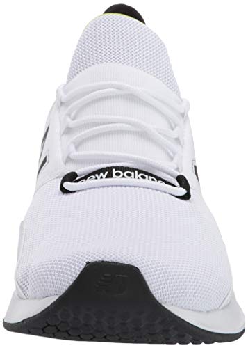 New Balance Fresh Foam Roav', Zapatillas para Correr de Carretera Hombre, Blanco (White/Black), 44.5 EU