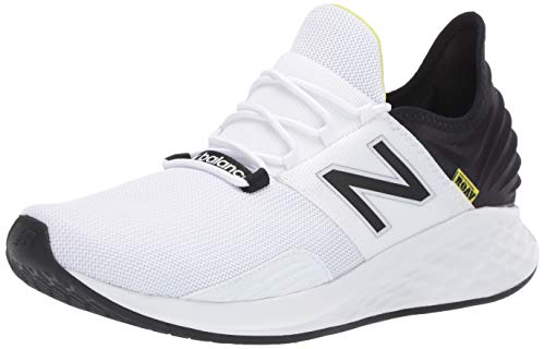 New Balance Fresh Foam Roav', Zapatillas para Correr de Carretera Hombre, Blanco (White/Black), 44.5 EU