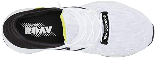 New Balance Fresh Foam Roav', Zapatillas para Correr de Carretera Hombre, Blanco (White/Black), 44.5 EU