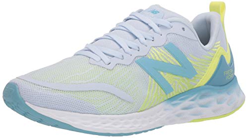 New Balance Fresh Foam Tempo V1 - Tenis de correr para mujer, Polvo Luna/Limón Slush, 35 EU