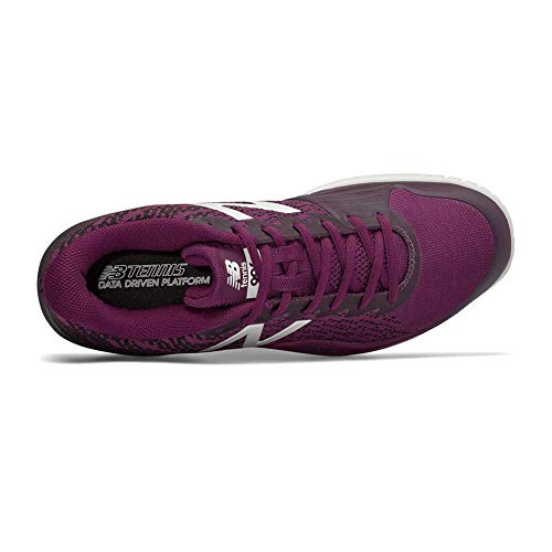 New Balance Men's 996v3 Hard Court Running Shoe, Claret, 7.5 2E US