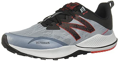 New Balance Men's DynaSoft Nitrel V4 Running Shoe, Cyclone/Light Cyclone/Black, 7