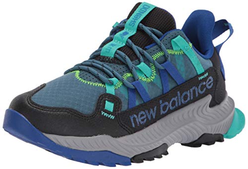 New Balance Men's DynaSoft Shando V1 Trail Running Shoe, Black/Team Royal, 7.5