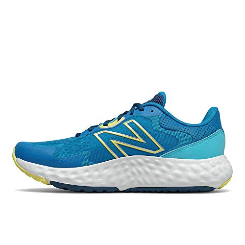 New Balance MEVOZV1 Zapatillas para Correr, Azul (Blue/Yellow), 45 1/3 EU