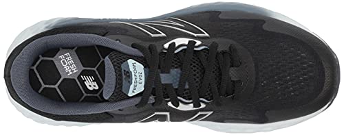 New Balance MEVOZV1 Zapatillas para Correr, Negro (Black/Gray), 44 EU