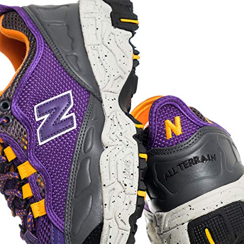 New Balance ML801NEA, Trail Running Shoe Hombre, Gris Morado, 32 EU