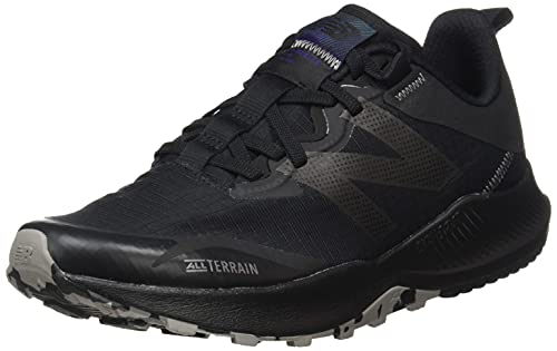 New Balance MTNTRV4, Zapatillas para Carreras de montaa Hombre, Negro, 43 EU