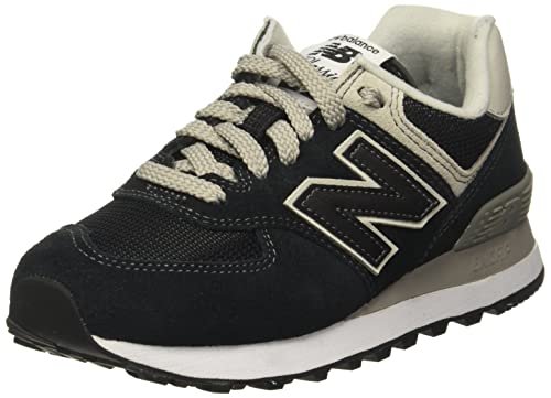 New Balance Mujer 574v2 Core, Zapatillas Negro (Black), 40 EU