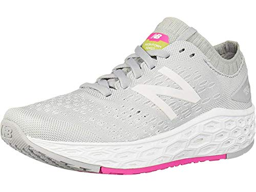 New Balance Vongo V4 Fresh Foam, Zapatillas para Correr, Aluminio Ligero de Color Blanco, 35 EU