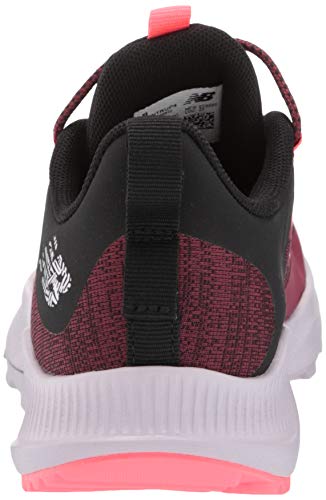 New Balance Women's Dynasoft Nitrel V4 Utility Running Shoe, Light Burgundy/Black/Guava, 8.5