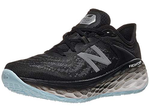 New Balance Women's Fresh Foam More V2 Running Shoe, Black/Outerspace, 8.5 B (M)