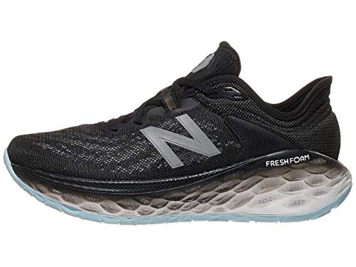 New Balance Women's Fresh Foam More V2 Running Shoe, Black/Outerspace, 8.5 B (M)