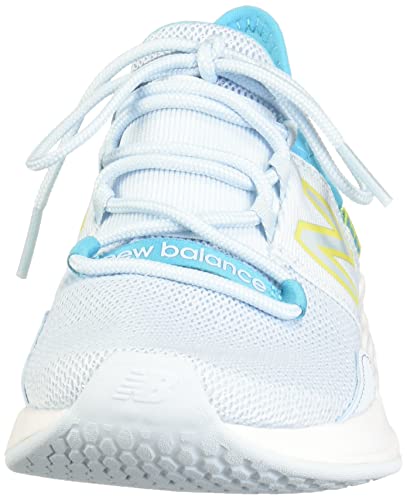 New Balance Women's Fresh Foam Roav V1 Running Shoe, Uv Glo/Virtual Sky/First Light, 8.5