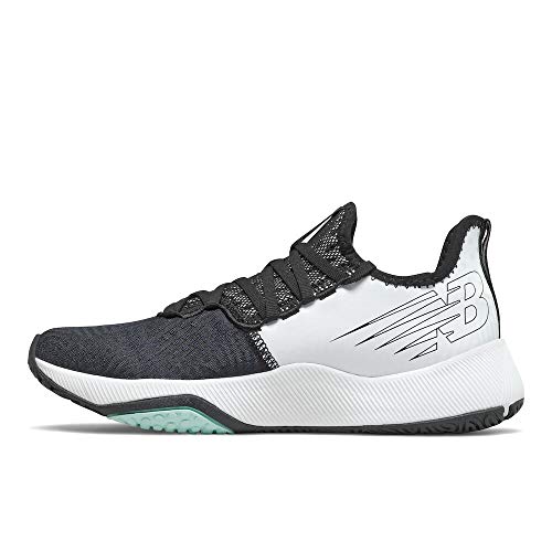 New Balance Women's FuelCell 100 V1 Cross Trainer, Black/Outerspace/White Mint, 7.5