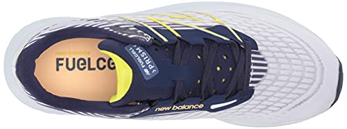 New Balance Women's FuelCell Prism V2 Running Shoe, Silent Grey/Night Tide, 10.5