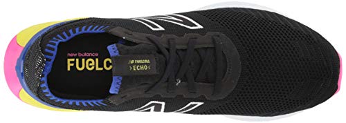 New Balance Zapatillas de Correr para Hombre Echo V1 FuelCell, Negro Azul, 41.5 EU