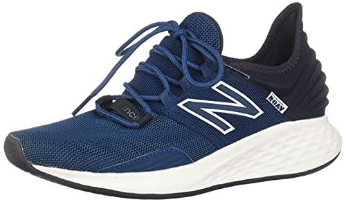 New Balance Zapatillas de Correr para Hombre Roav V1, Rogue Wave Eclipse White, 43 EU